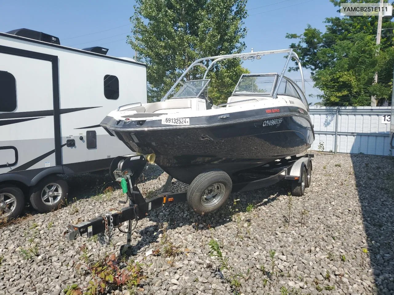 2011 Honda Boat VIN: YAMCB251E111 Lot: 69132524