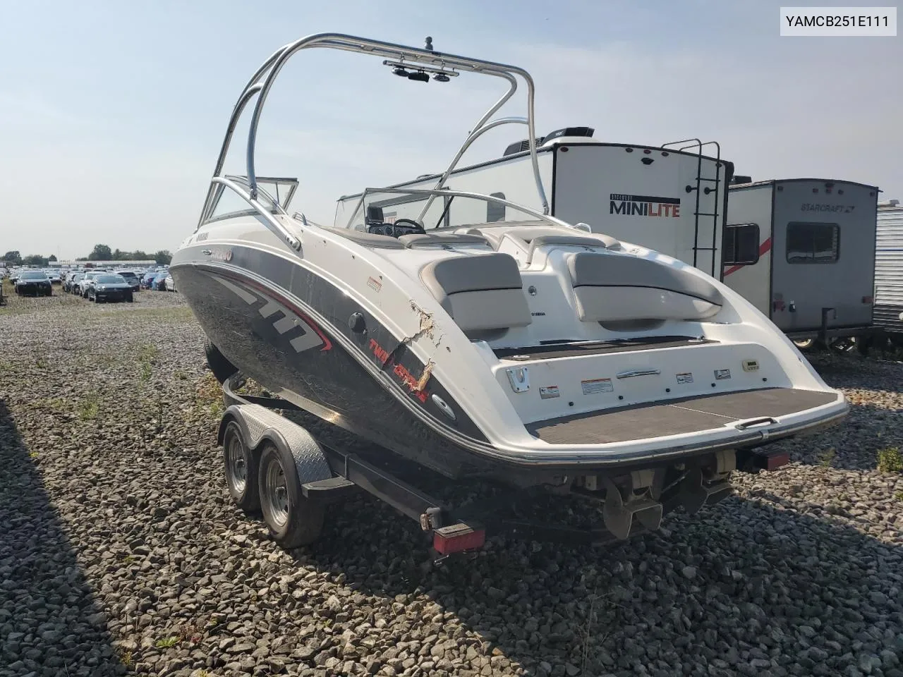 2011 Honda Boat VIN: YAMCB251E111 Lot: 69132524