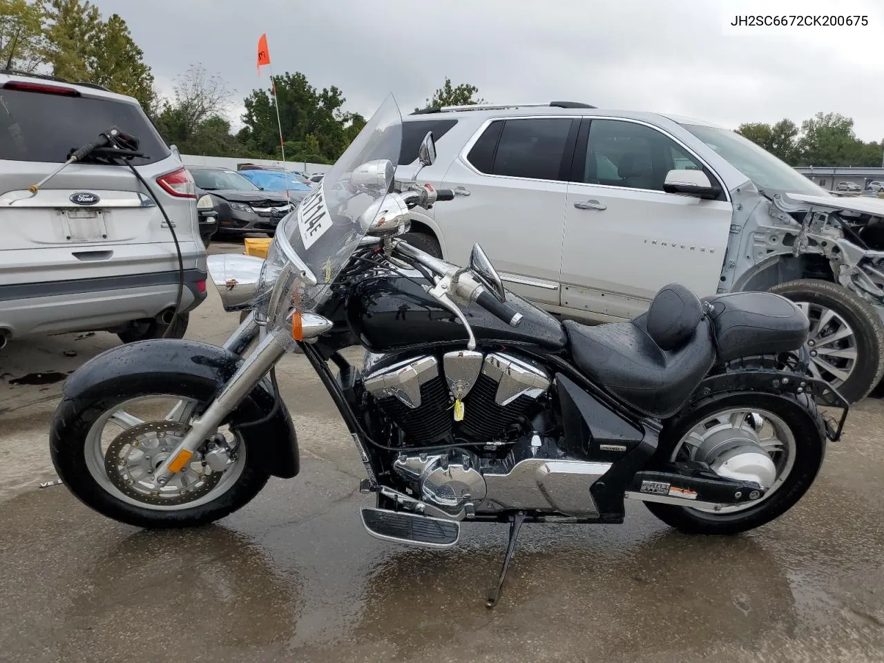 JH2SC6672CK200675 2012 Honda Vt1300 Ct