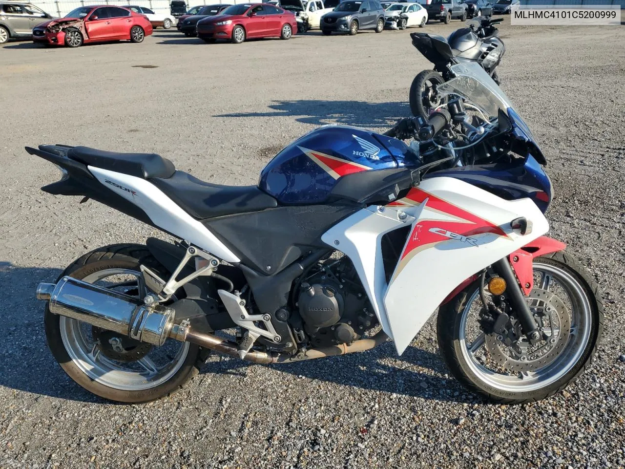 2012 Honda Cbr250 R VIN: MLHMC4101C5200999 Lot: 74802564