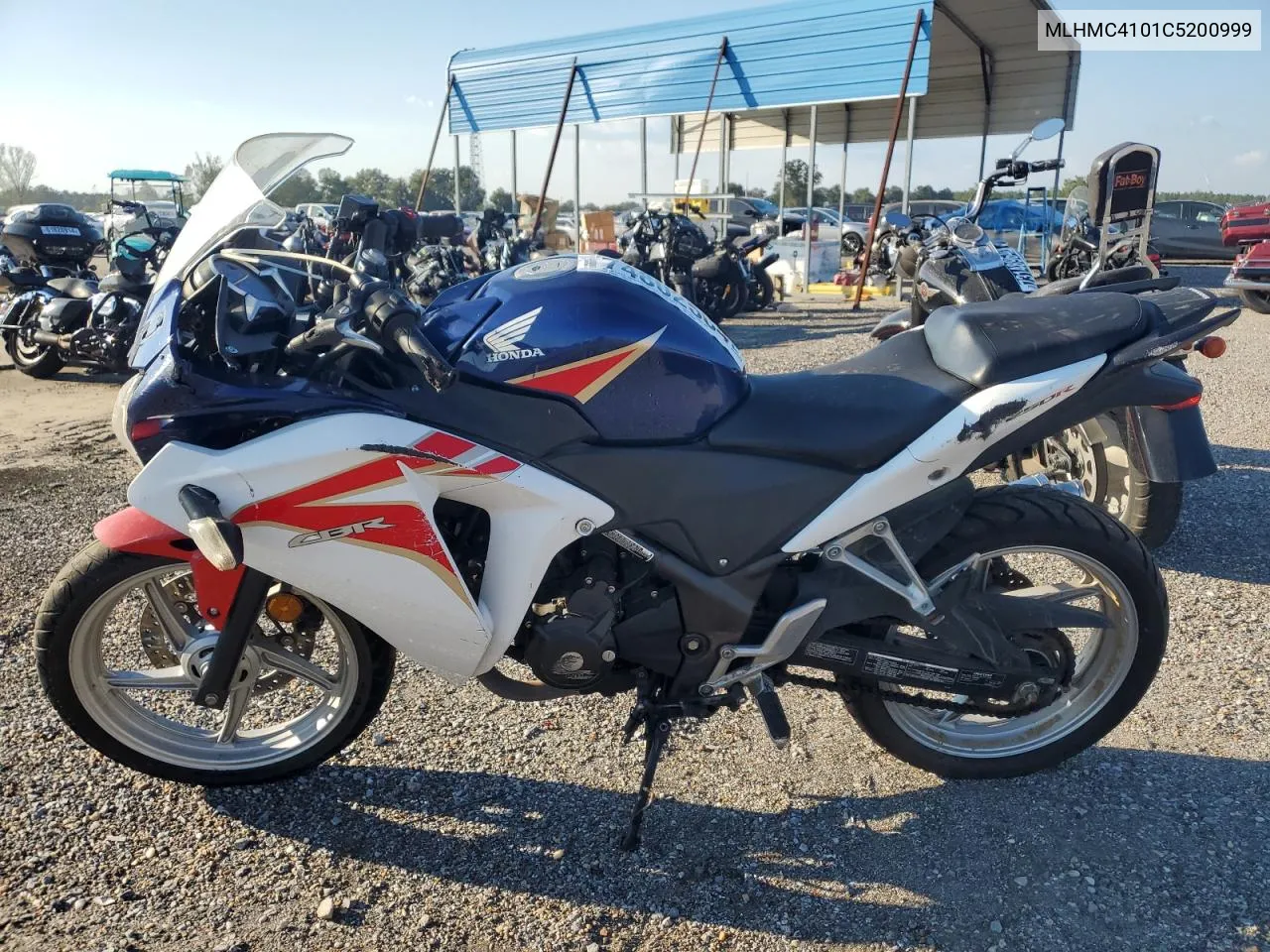 2012 Honda Cbr250 R VIN: MLHMC4101C5200999 Lot: 74802564