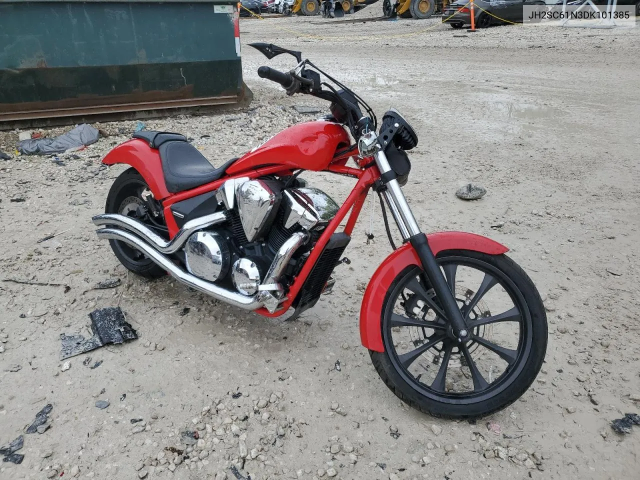 JH2SC61N3DK101385 2013 Honda Vt1300 Cx