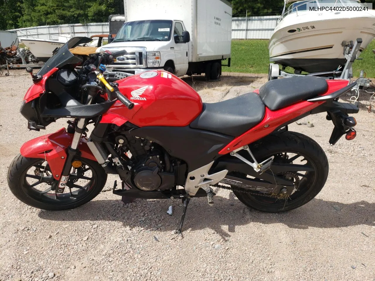 2013 Honda Cbr500 Ra-Abs VIN: MLHPC4402D5000241 Lot: 70255124