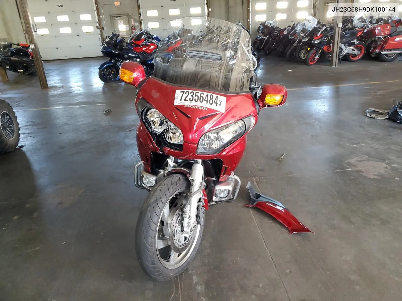 JH2SC68H9DK100144 2013 Honda Gl1800 H