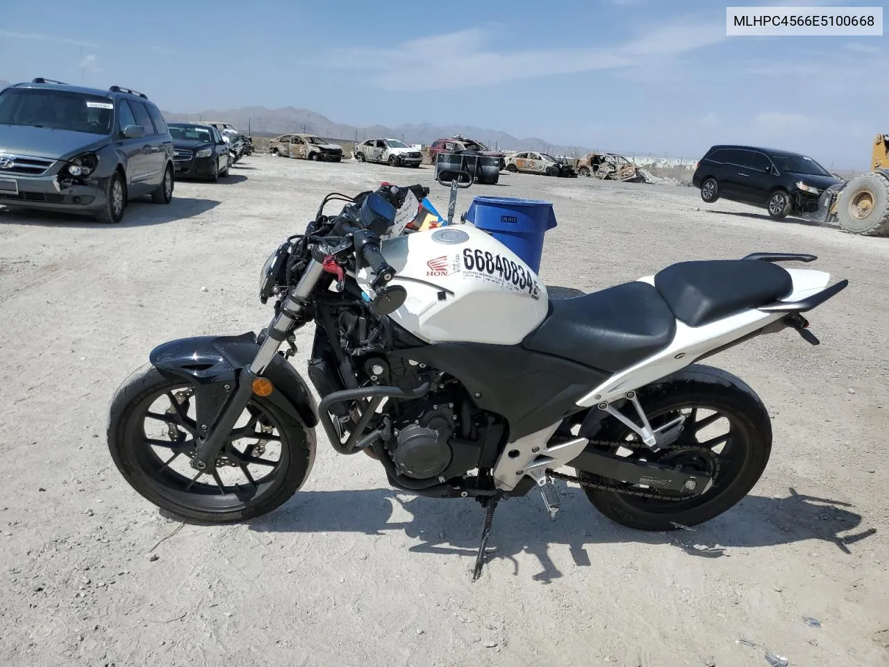 MLHPC4566E5100668 2014 Honda Cb500 F