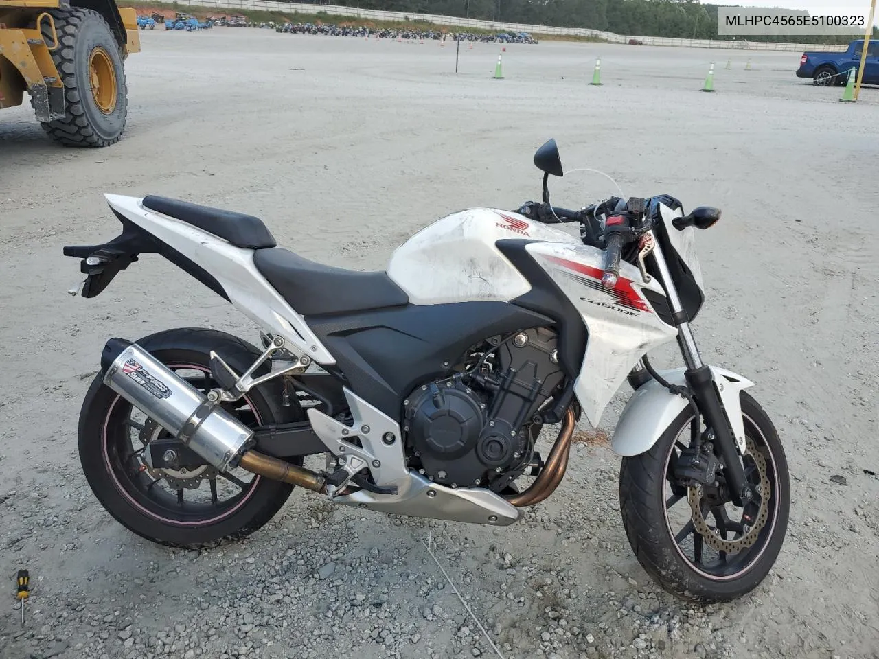 2014 Honda Cb500 F VIN: MLHPC4565E5100323 Lot: 69678584