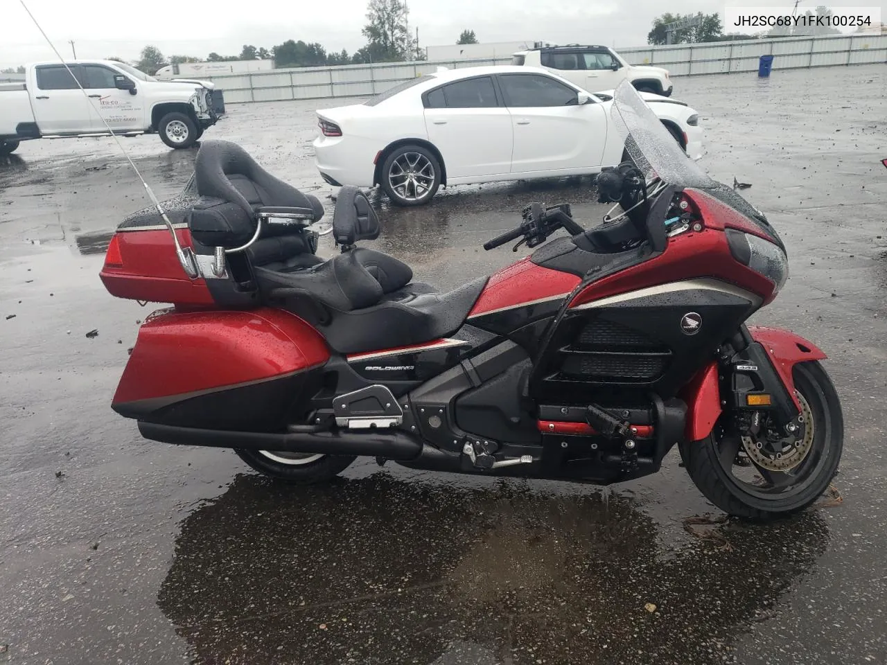 2015 Honda Gl1800 VIN: JH2SC68Y1FK100254 Lot: 70372774