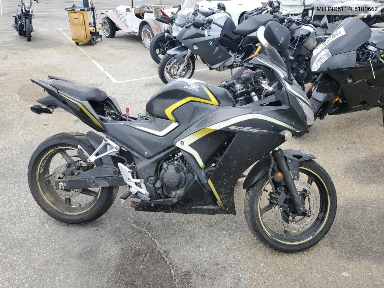 2015 Honda Cbr300 R VIN: MLHNC5114F5100662 Lot: 72393924