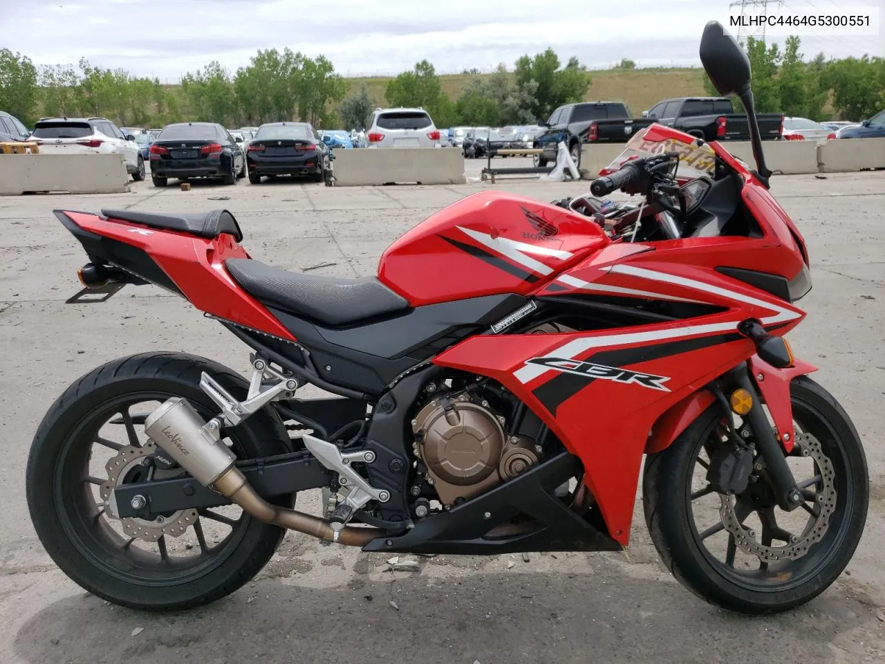 MLHPC4464G5300551 2016 Honda Cbr500 R