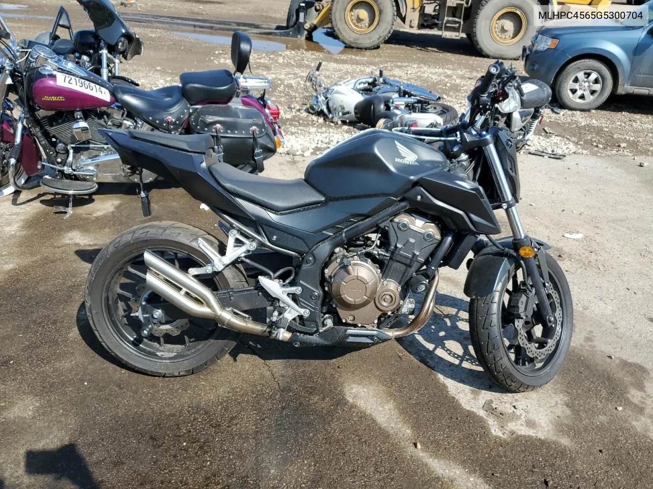 MLHPC4565G5300704 2016 Honda Cb500 F