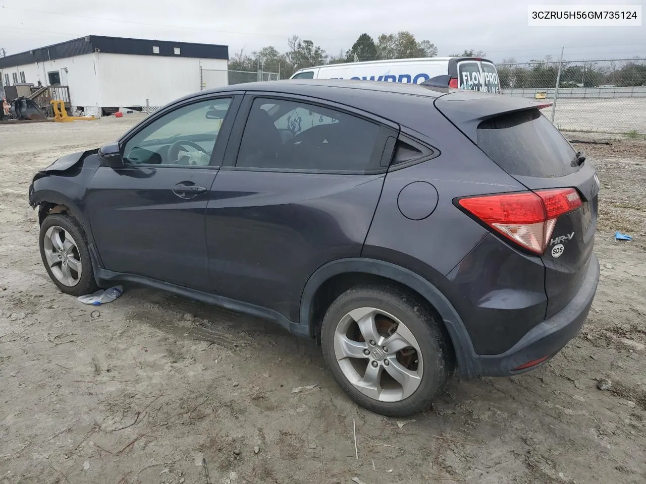 2016 Honda Hr-V Ex VIN: 3CZRU5H56GM735124 Lot: 79330734