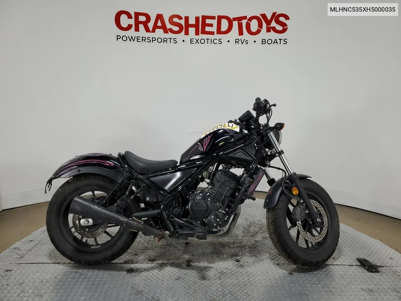 2017 Honda Cmx300 A VIN: MLHNC535XH5000035 Lot: 71758884