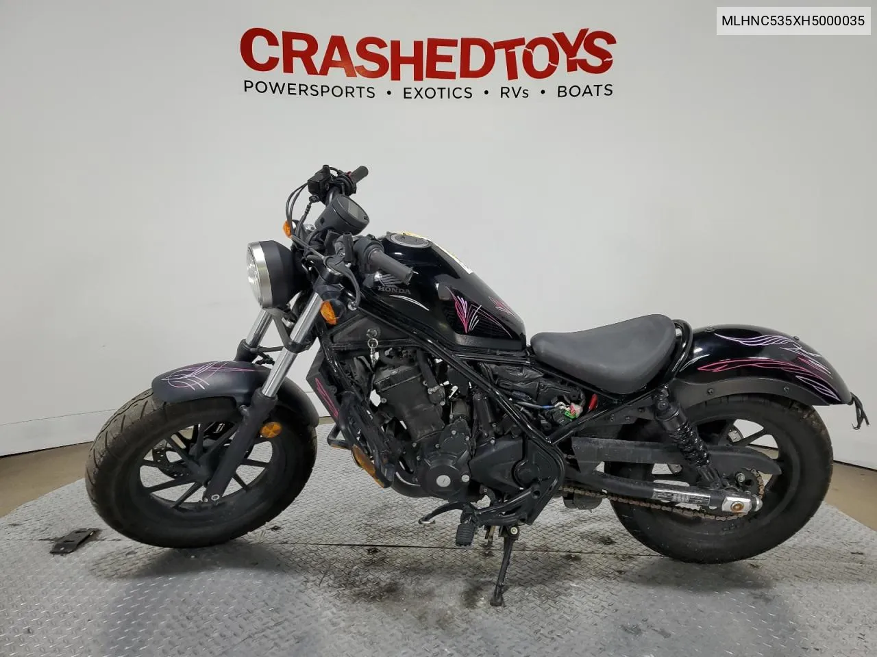 2017 Honda Cmx300 A VIN: MLHNC535XH5000035 Lot: 71758884