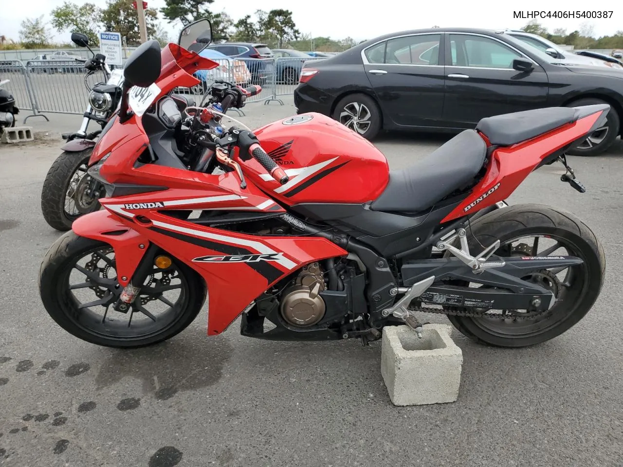 2017 Honda Cbr500 Ra-Abs VIN: MLHPC4406H5400387 Lot: 73021364