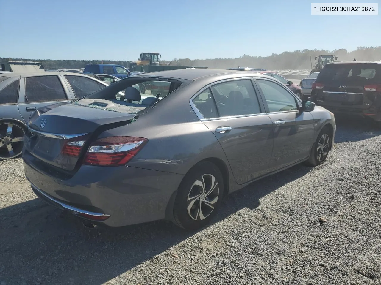 2017 Honda Accord Lx VIN: 1HGCR2F30HA219872 Lot: 76406904