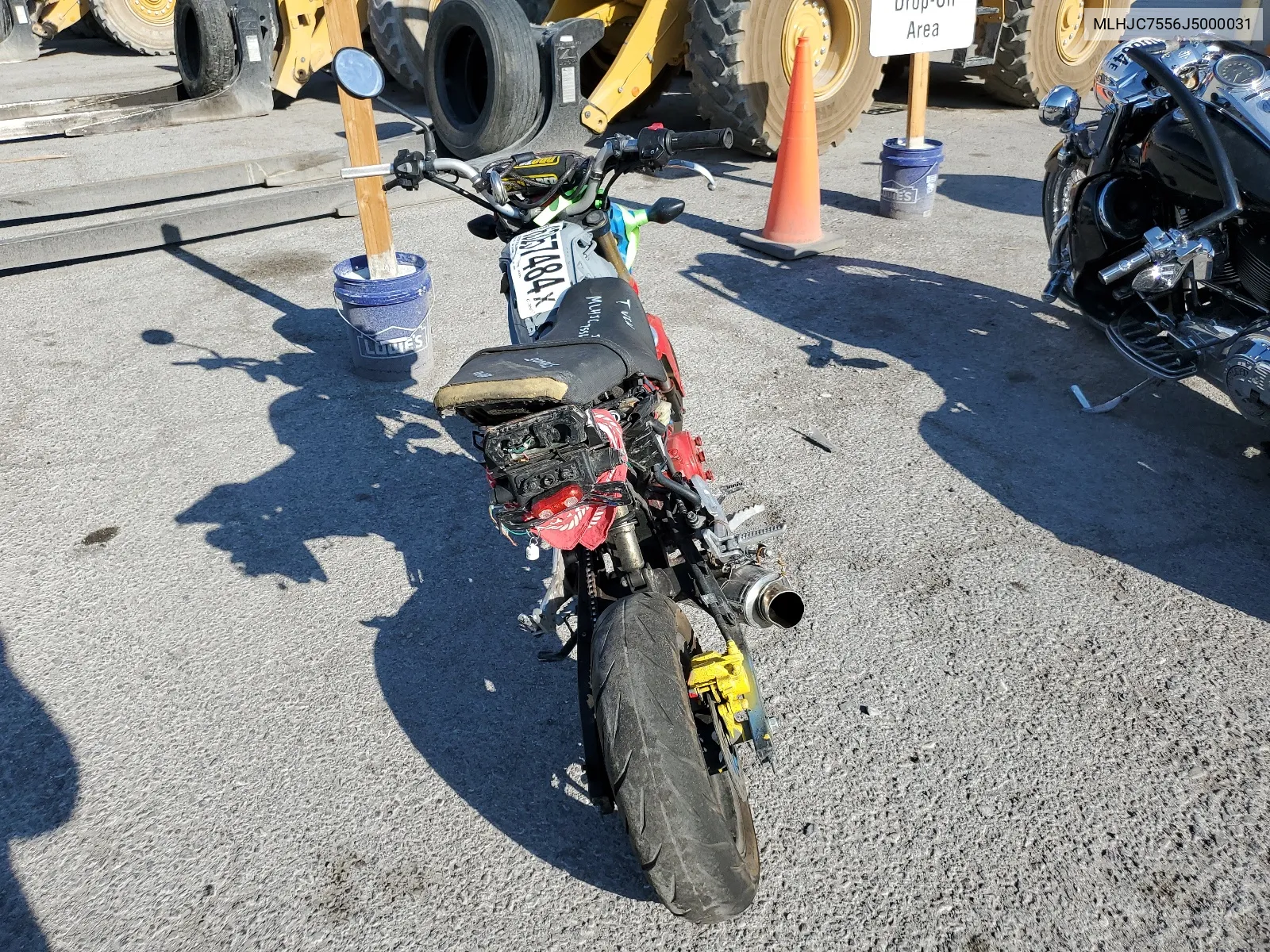 MLHJC7556J5000031 2018 Honda Grom 125