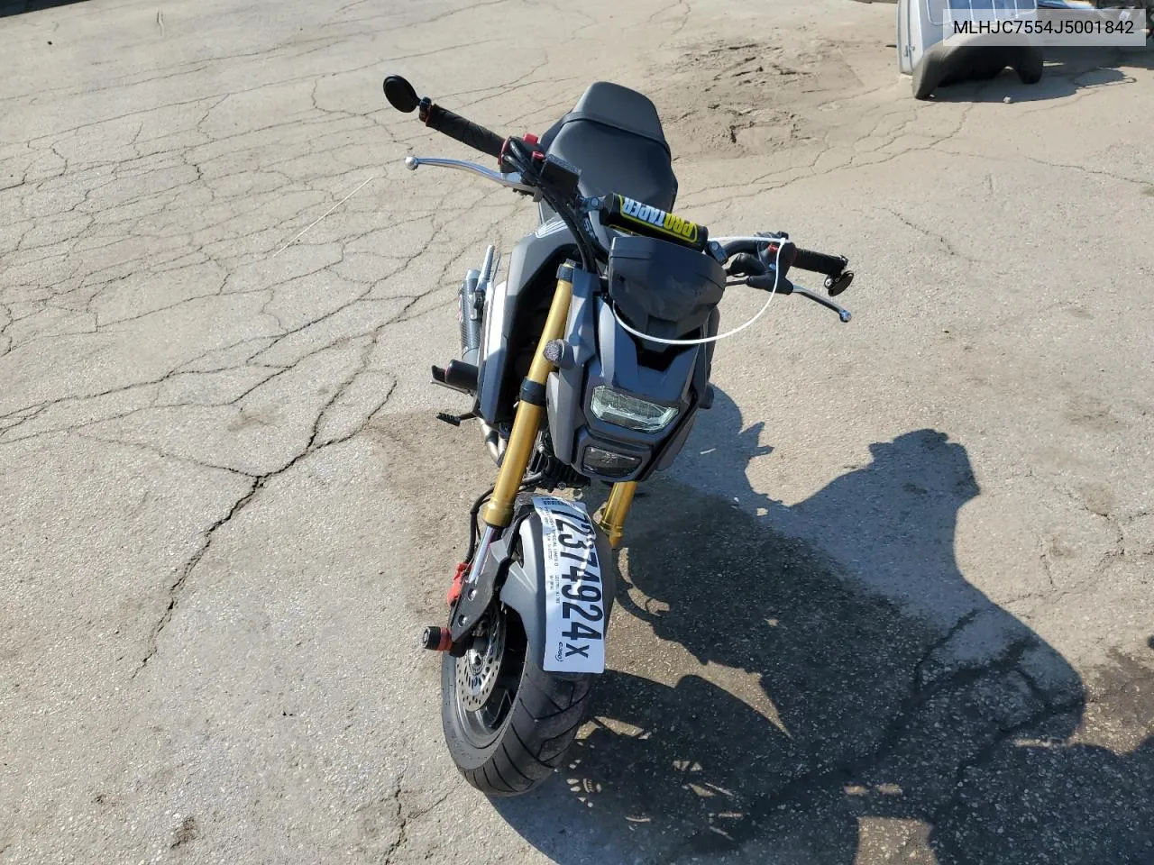 2018 Honda Grom 125 VIN: MLHJC7554J5001842 Lot: 72374924