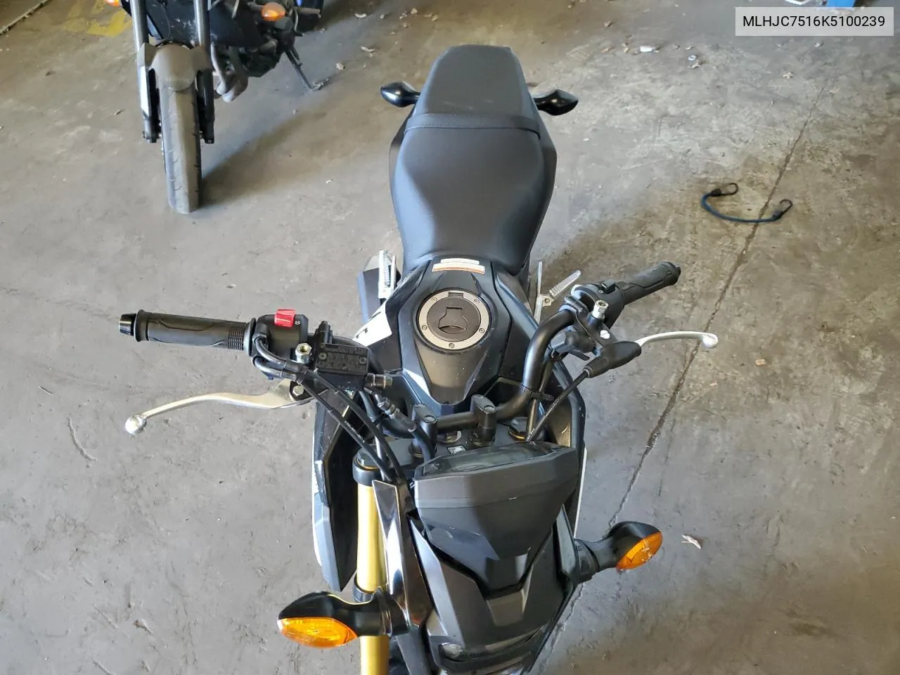 2019 Honda Grom 125 VIN: MLHJC7516K5100239 Lot: 54774634