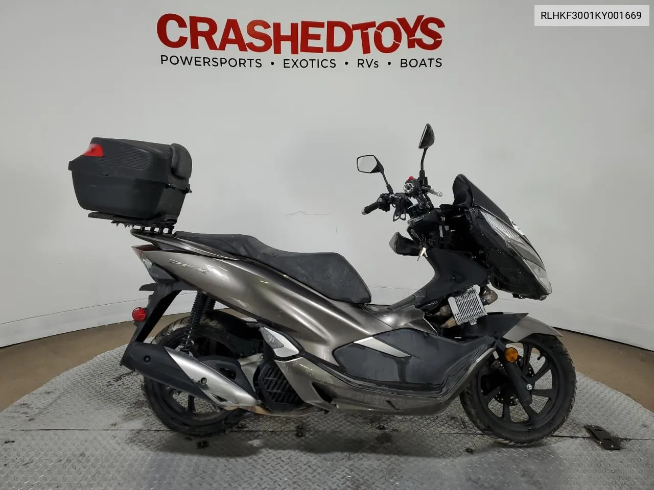 2019 Honda Ww150 VIN: RLHKF3001KY001669 Lot: 64735744