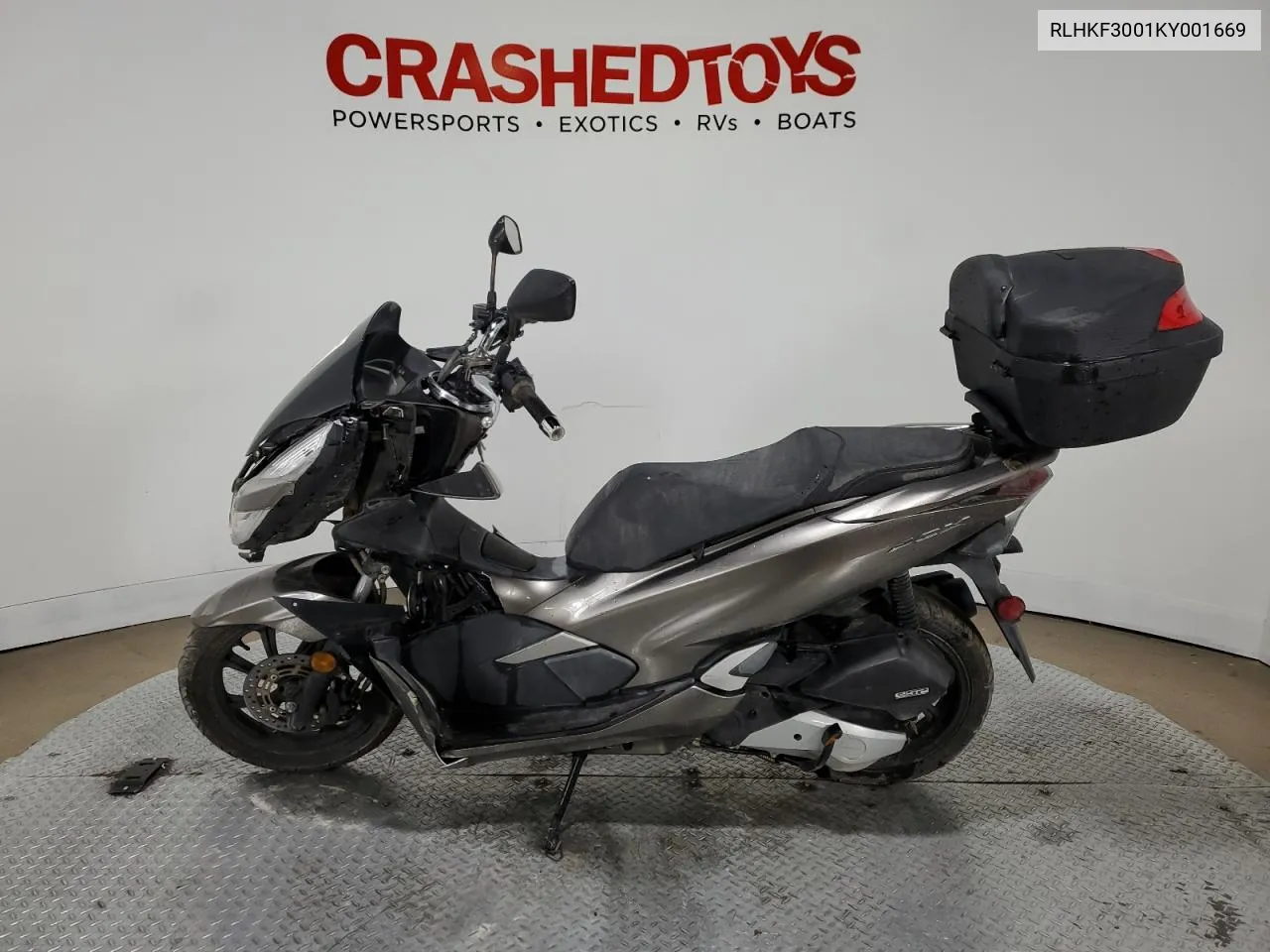 2019 Honda Ww150 VIN: RLHKF3001KY001669 Lot: 64735744