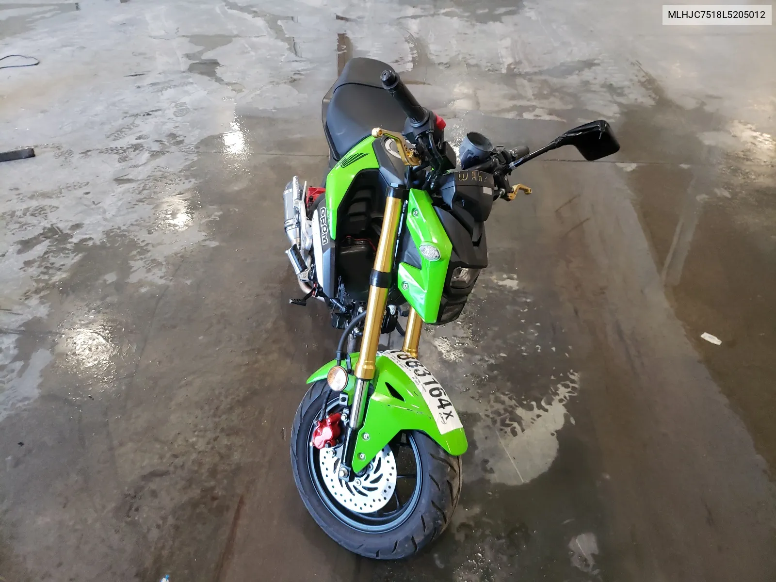 2020 Honda Grom 125 VIN: MLHJC7518L5205012 Lot: 61883164