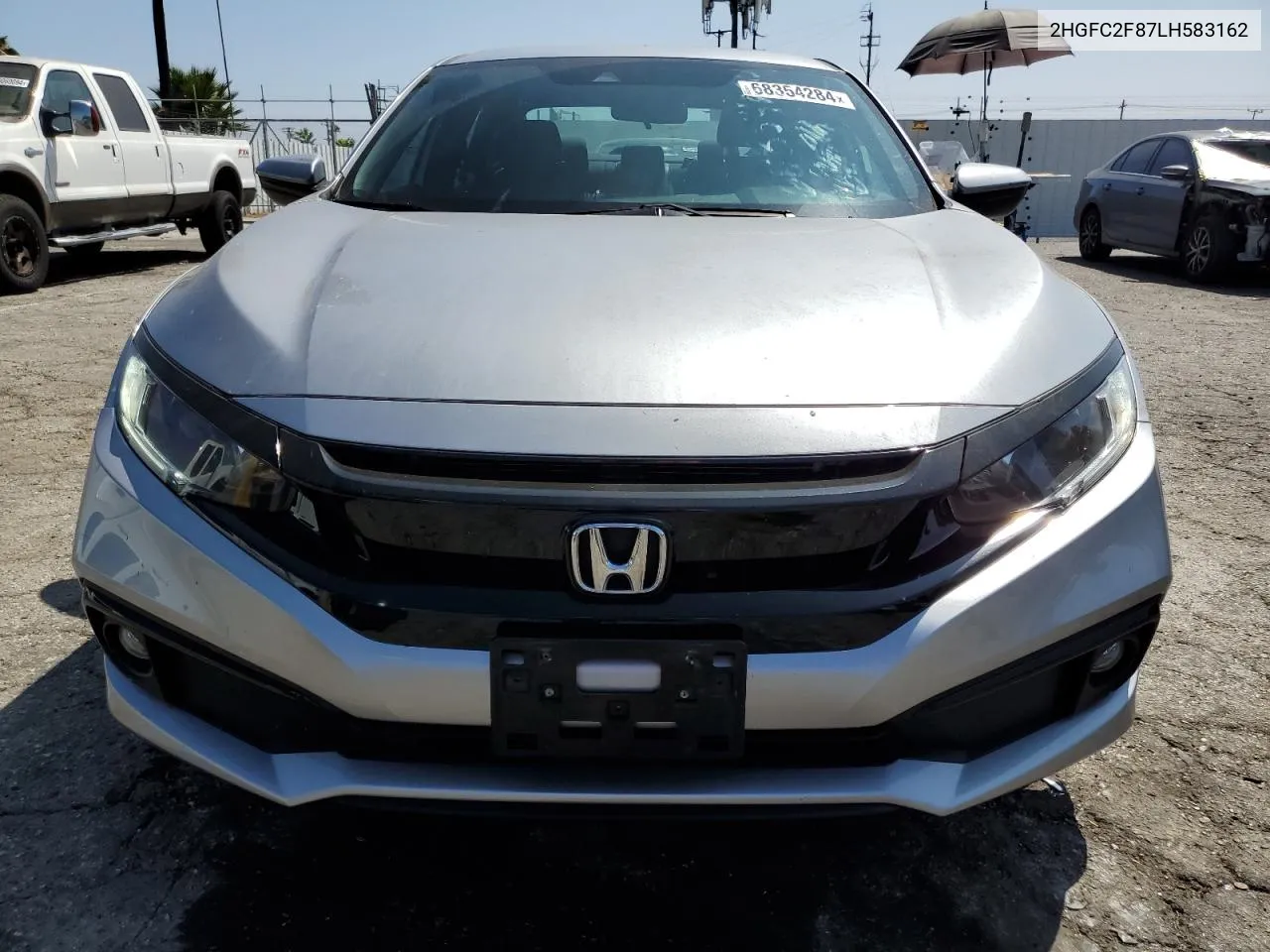 2020 Honda Civic Sport VIN: 2HGFC2F87LH583162 Lot: 68354284