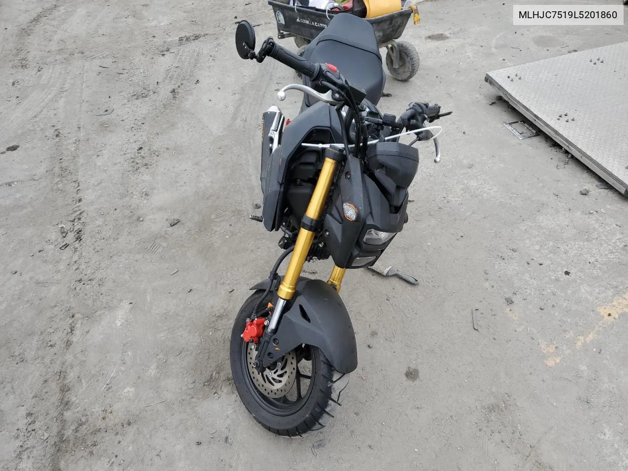 2020 Honda Grom 125 VIN: MLHJC7519L5201860 Lot: 73239094