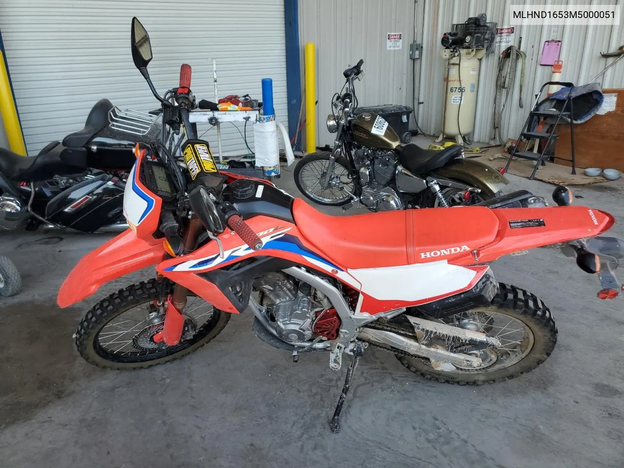 2021 Honda Crf300 La VIN: MLHND1653M5000051 Lot: 62115234