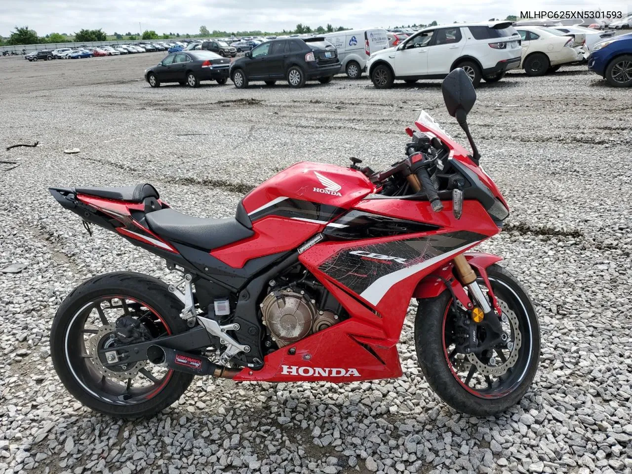 2022 Honda Cbr500 Ra VIN: MLHPC625XN5301593 Lot: 54035364