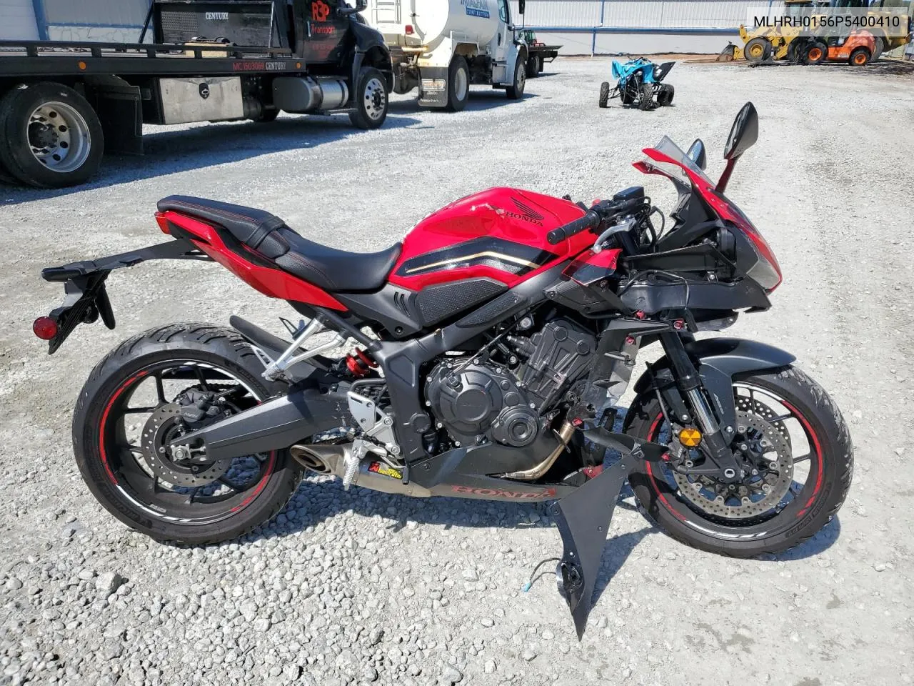 2023 Honda Cbr650 Ra VIN: MLHRH0156P5400410 Lot: 52215644