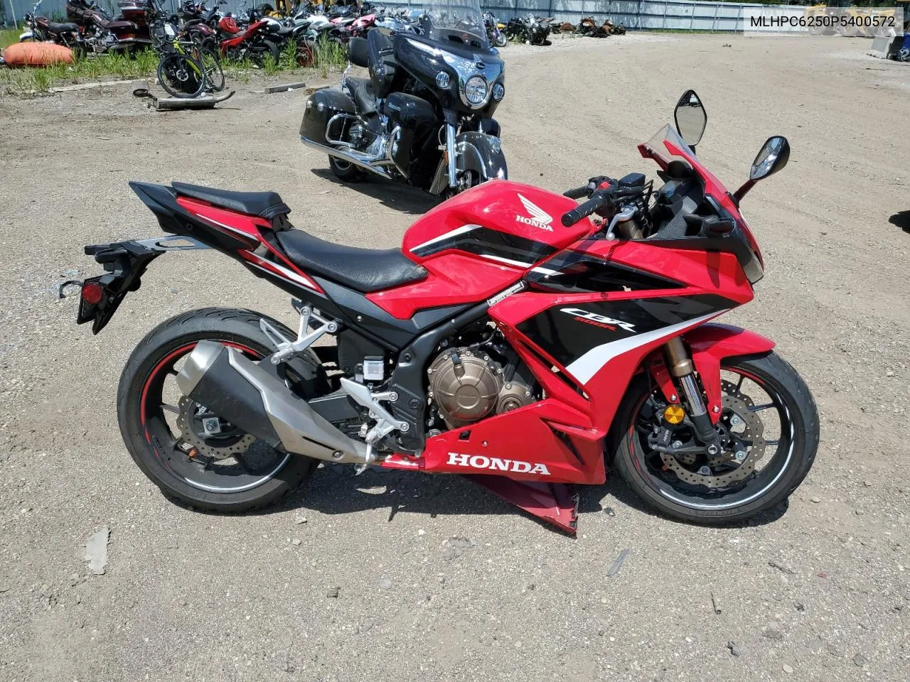 2023 Honda Cbr500 Ra VIN: MLHPC6250P5400572 Lot: 58905754