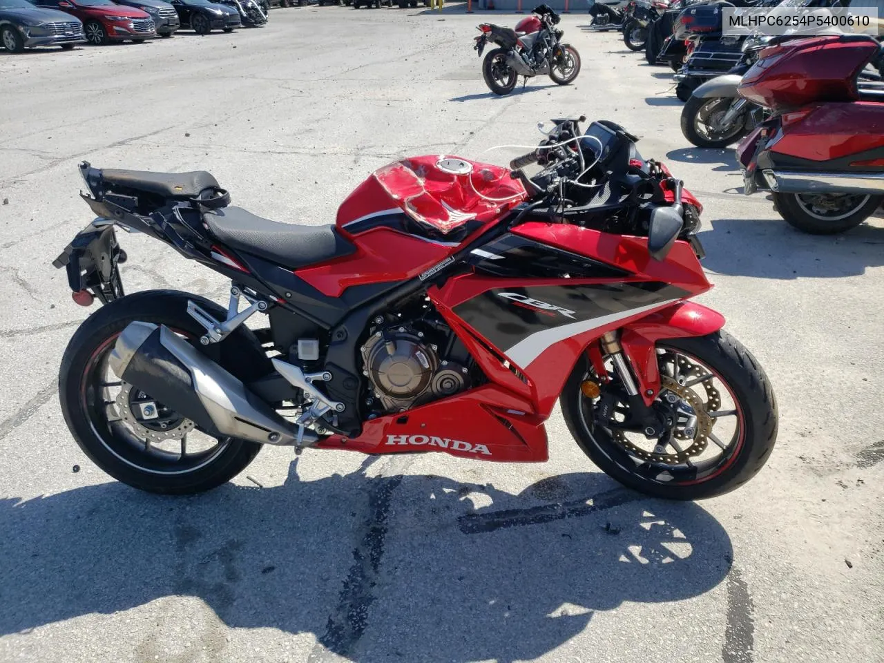 2023 Honda Cbr500 Ra VIN: MLHPC6254P5400610 Lot: 61093914