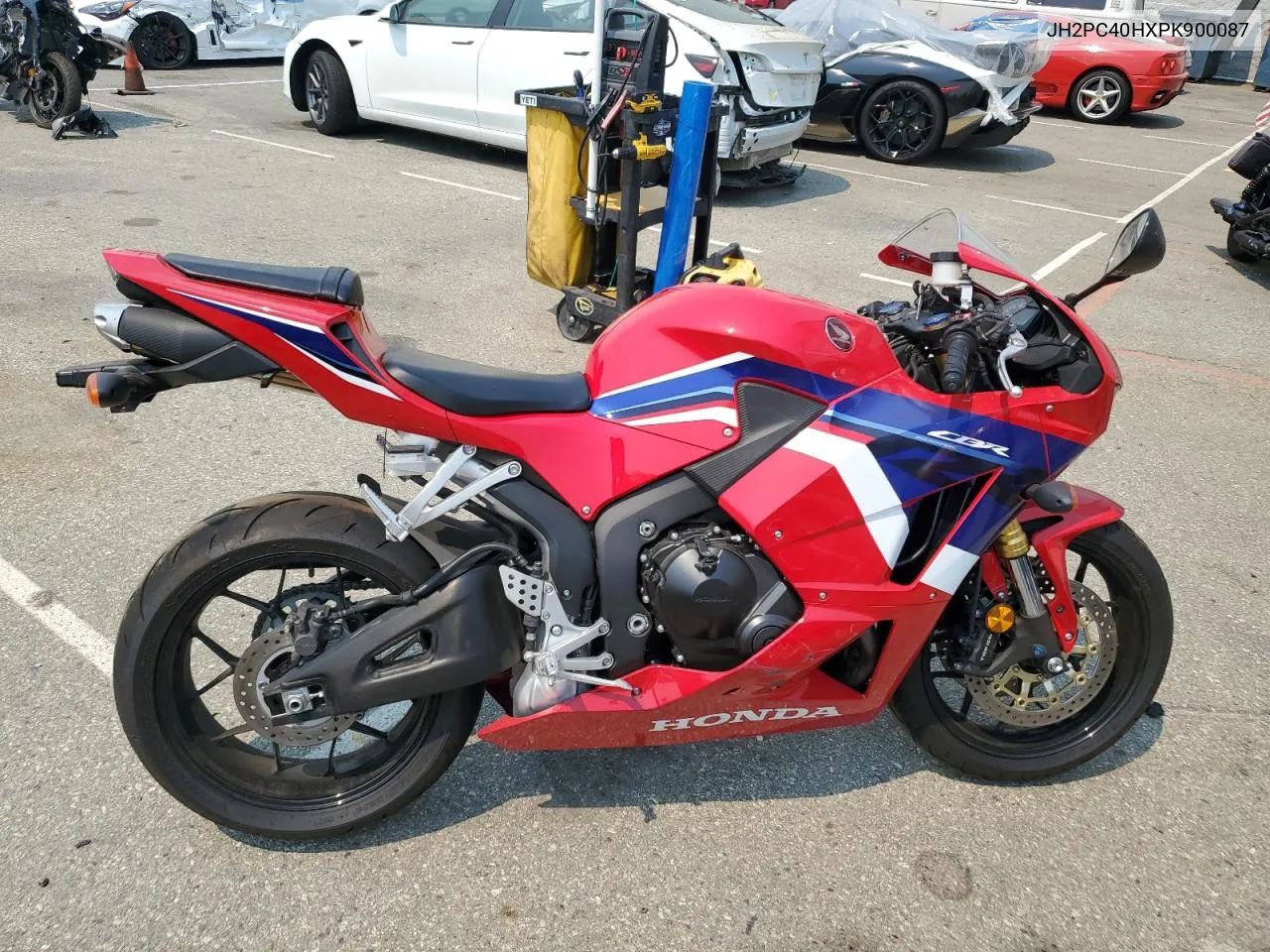 2023 Honda Cbr600 Rr VIN: JH2PC40HXPK900087 Lot: 61341514