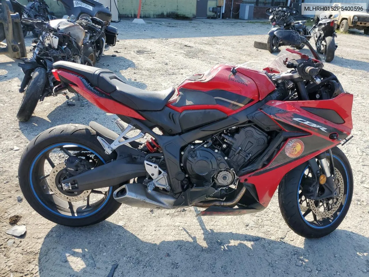 2023 Honda Cbr650 Ra VIN: MLHRH0152P5400596 Lot: 67452604