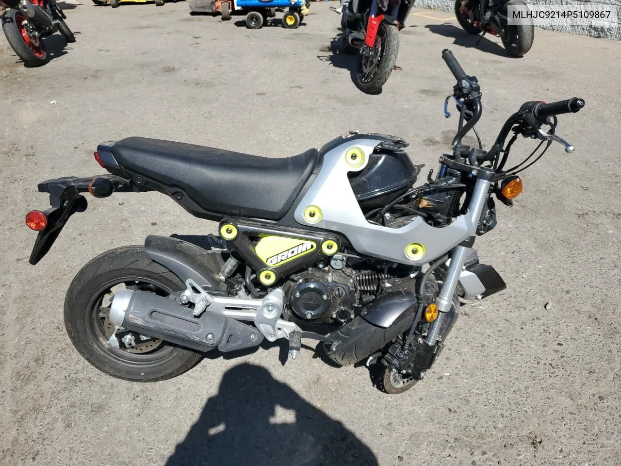 2023 Honda Grom 125 VIN: MLHJC9214P5109867 Lot: 73176534