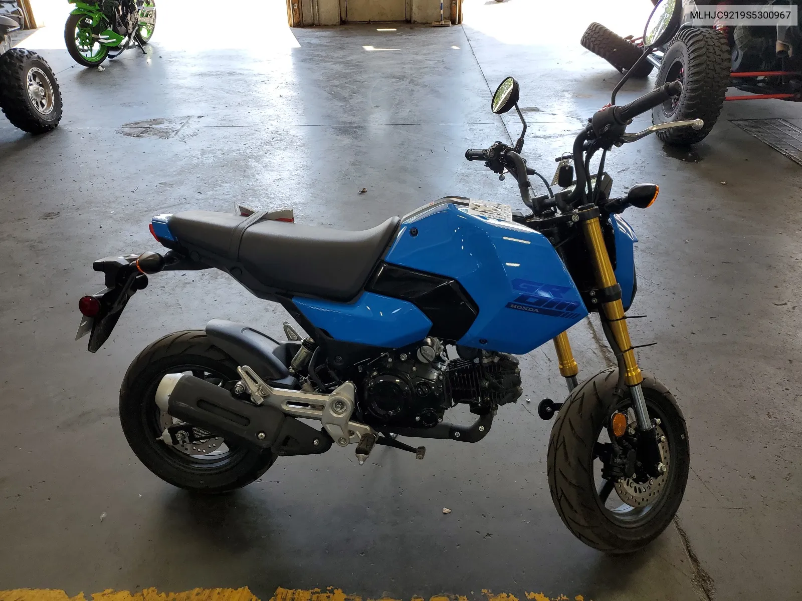 2025 Honda Grom 125 VIN: MLHJC9219S5300967 Lot: 63067274