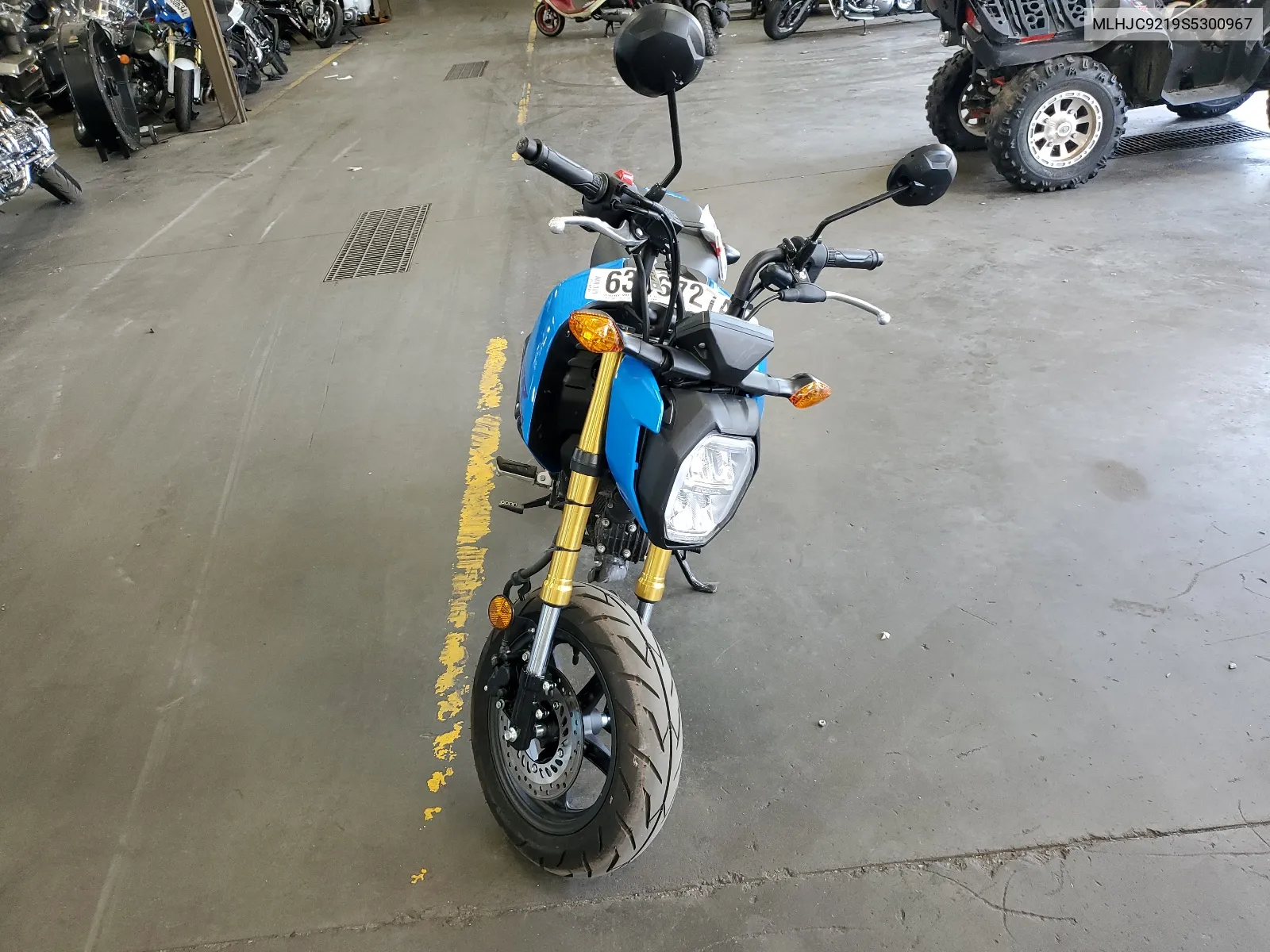 2025 Honda Grom 125 VIN: MLHJC9219S5300967 Lot: 63067274