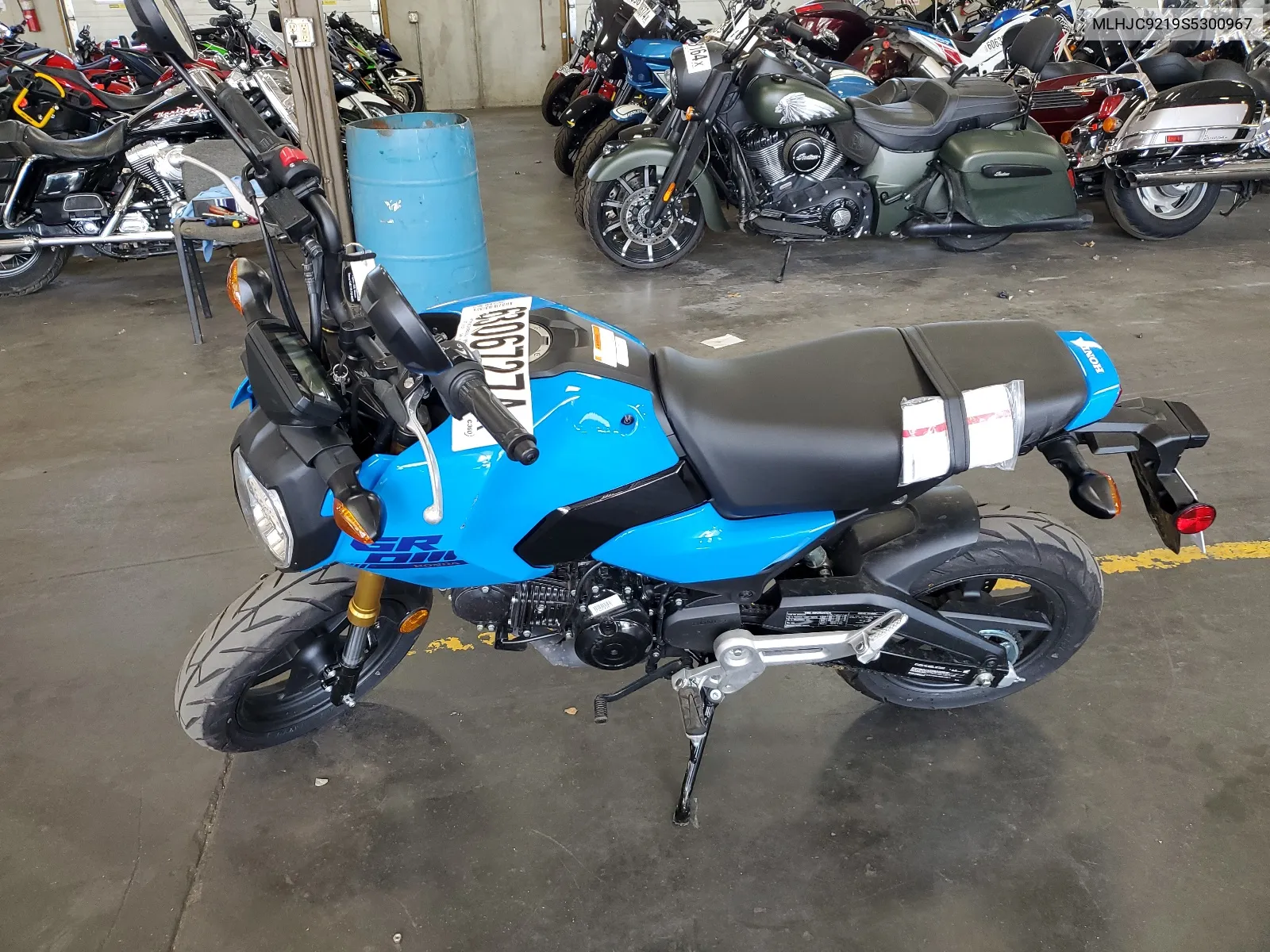 2025 Honda Grom 125 VIN: MLHJC9219S5300967 Lot: 63067274