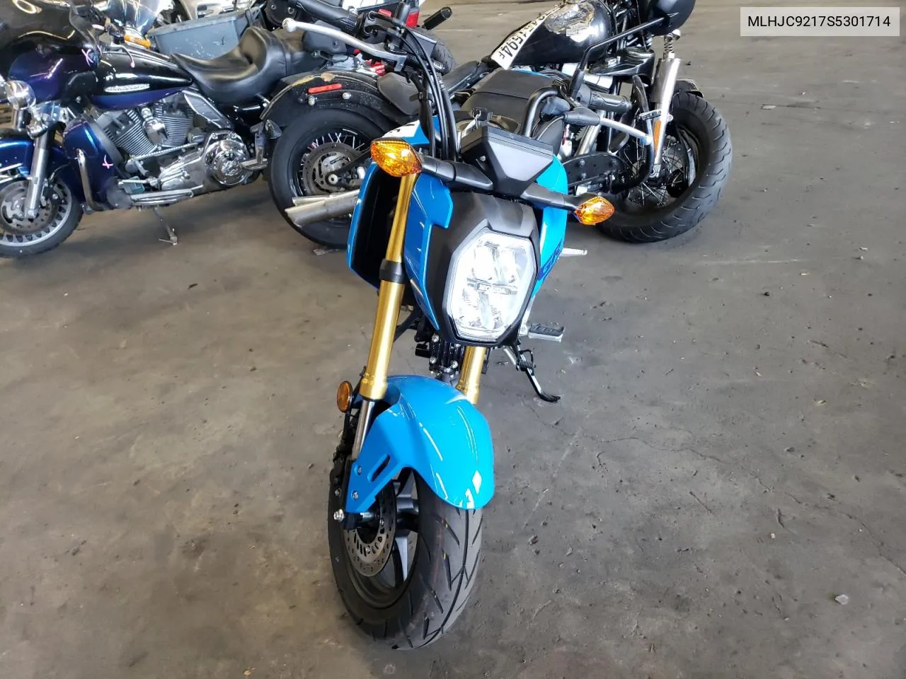 2025 Honda Grom 125 VIN: MLHJC9217S5301714 Lot: 73602874