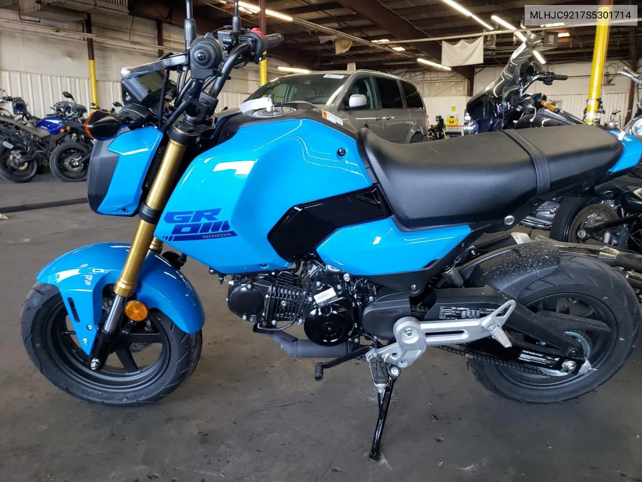 2025 Honda Grom 125 VIN: MLHJC9217S5301714 Lot: 73602874