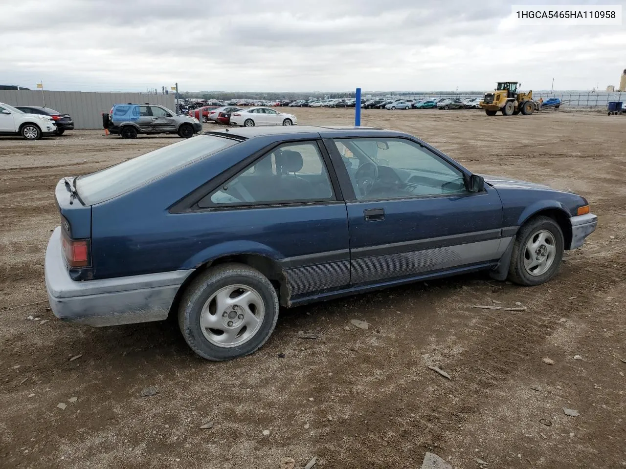 1HGCA5465HA110958 1987 Honda Accord Dx