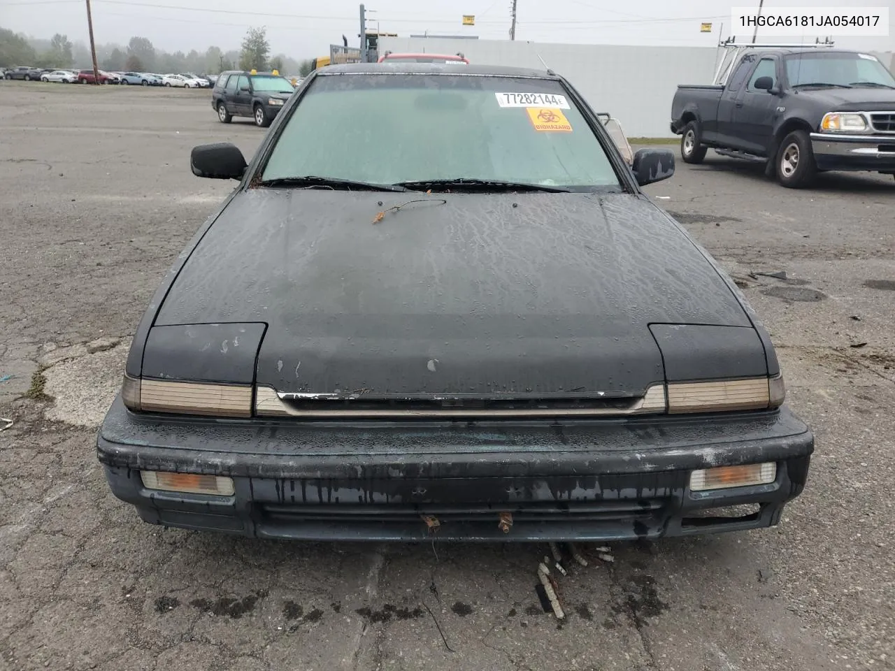 1988 Honda Accord Lxi VIN: 1HGCA6181JA054017 Lot: 77282144