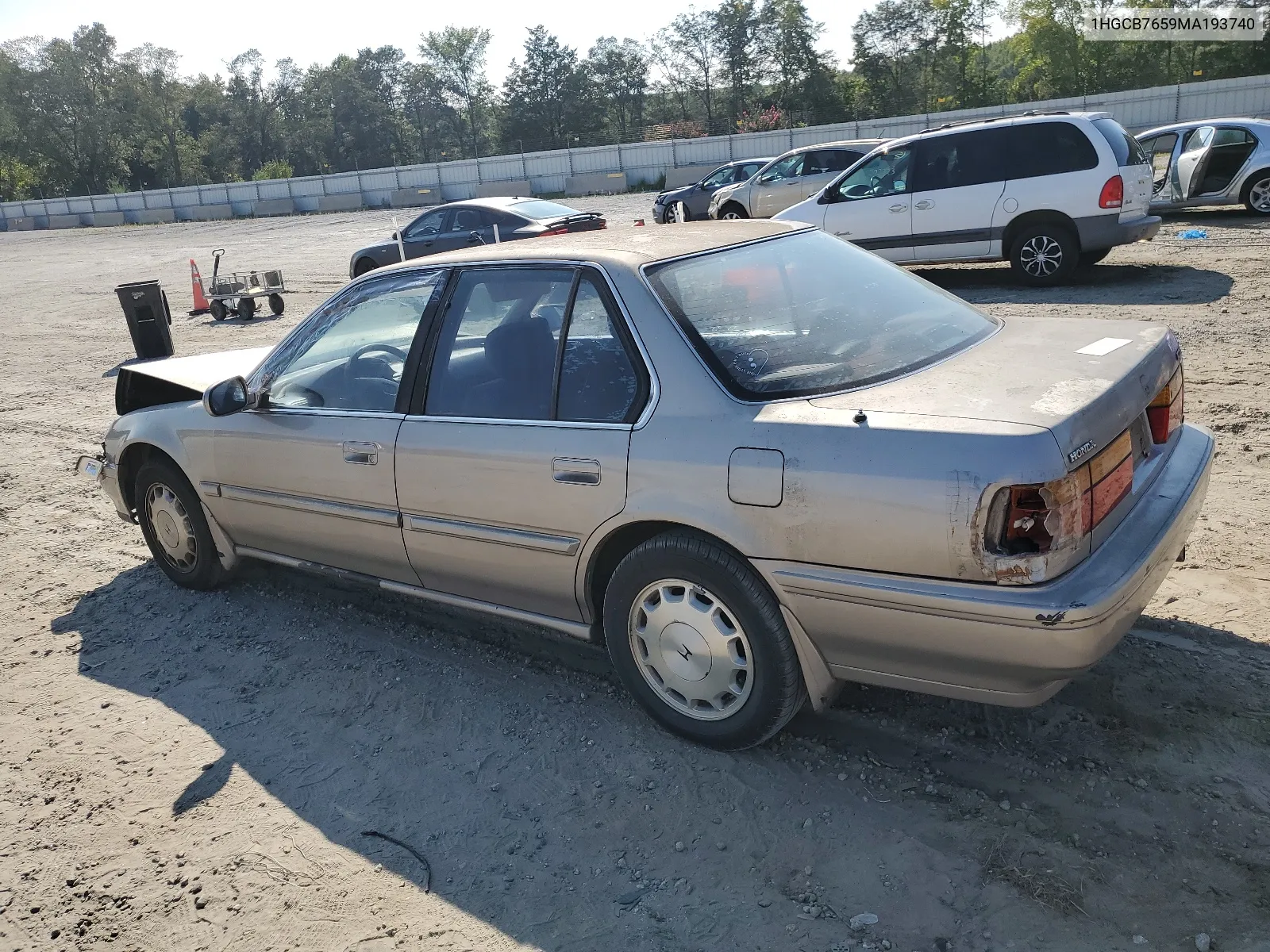 1991 Honda Accord Lx VIN: 1HGCB7659MA193740 Lot: 68377654