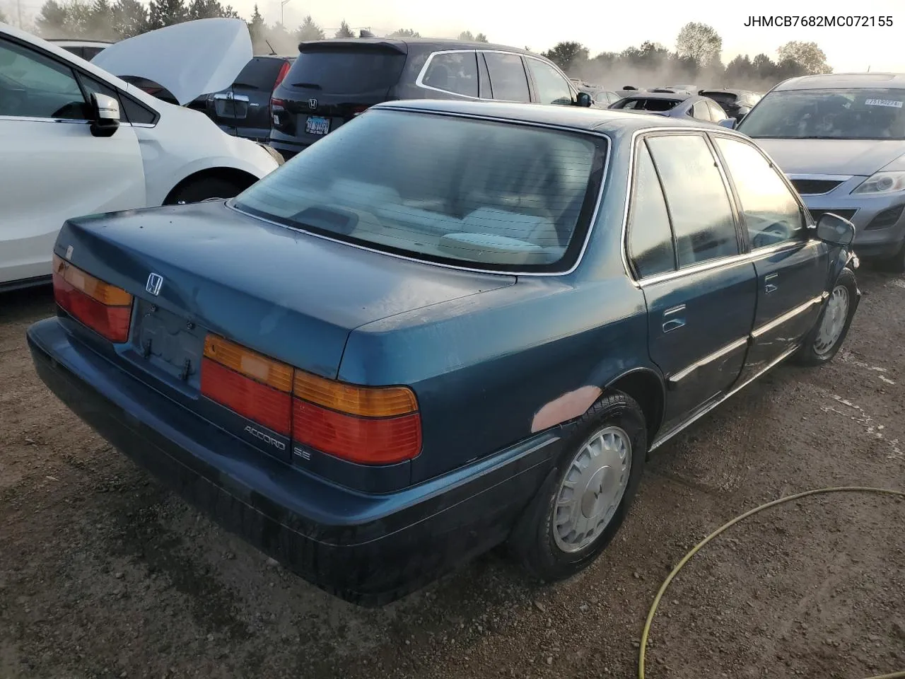 1991 Honda Accord Se VIN: JHMCB7682MC072155 Lot: 75693424