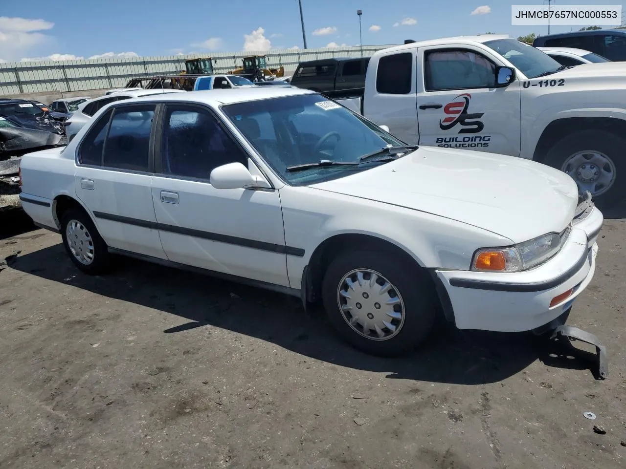 JHMCB7657NC000553 1992 Honda Accord Lx