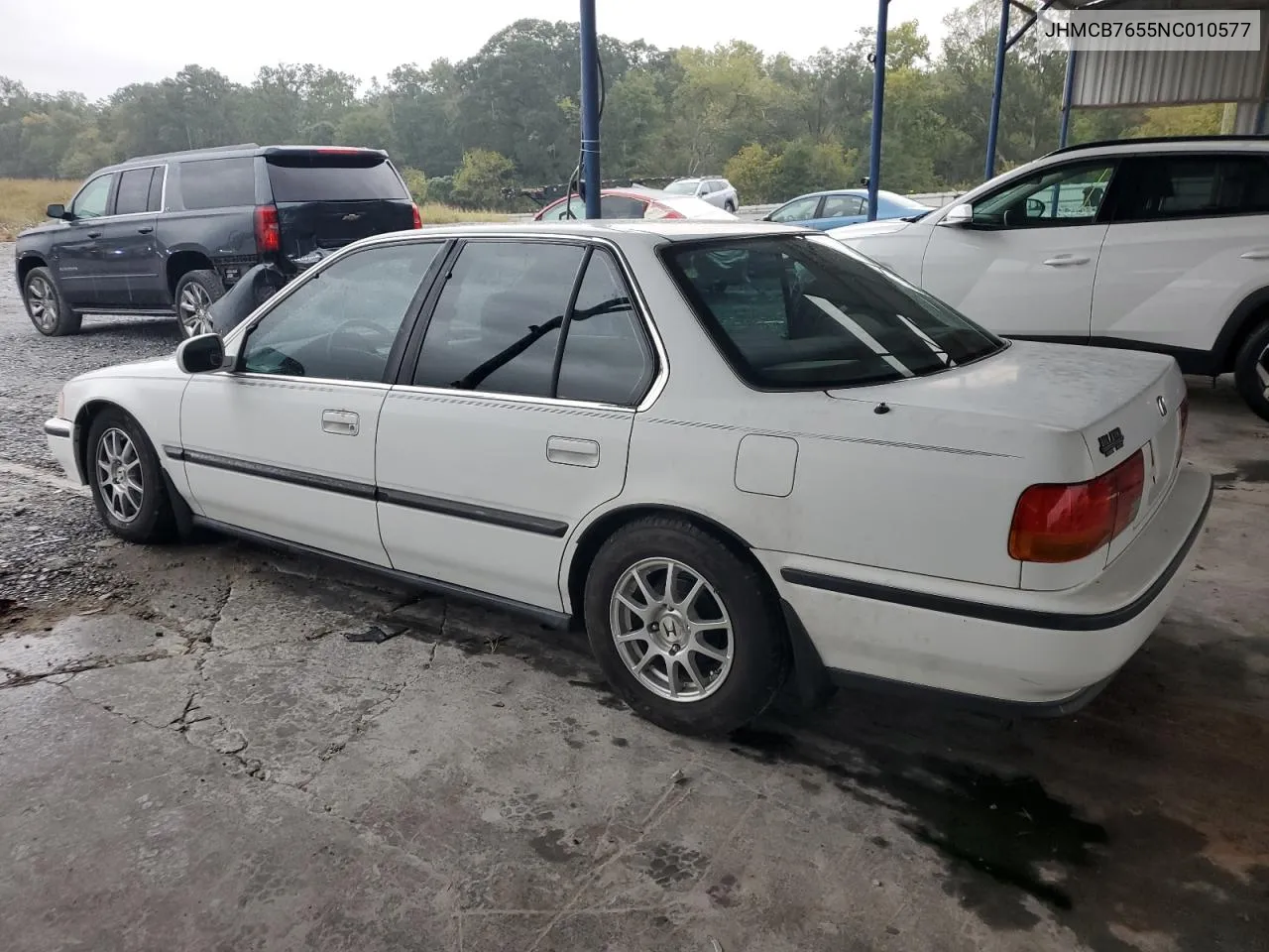 1992 Honda Accord Lx VIN: JHMCB7655NC010577 Lot: 73209134