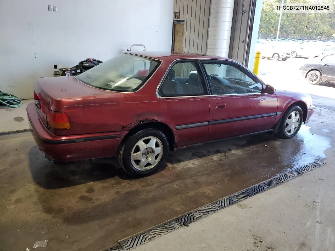 1992 Honda Accord Ex VIN: 1HGCB7271NA012848 Lot: 73232364