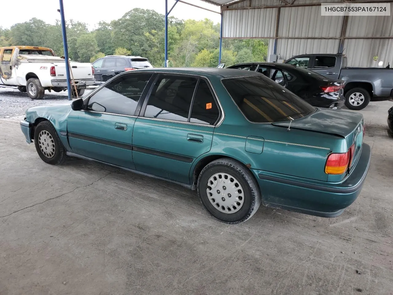 1HGCB7553PA167124 1993 Honda Accord Lx