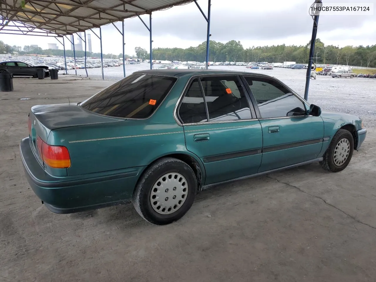 1993 Honda Accord Lx VIN: 1HGCB7553PA167124 Lot: 73680324