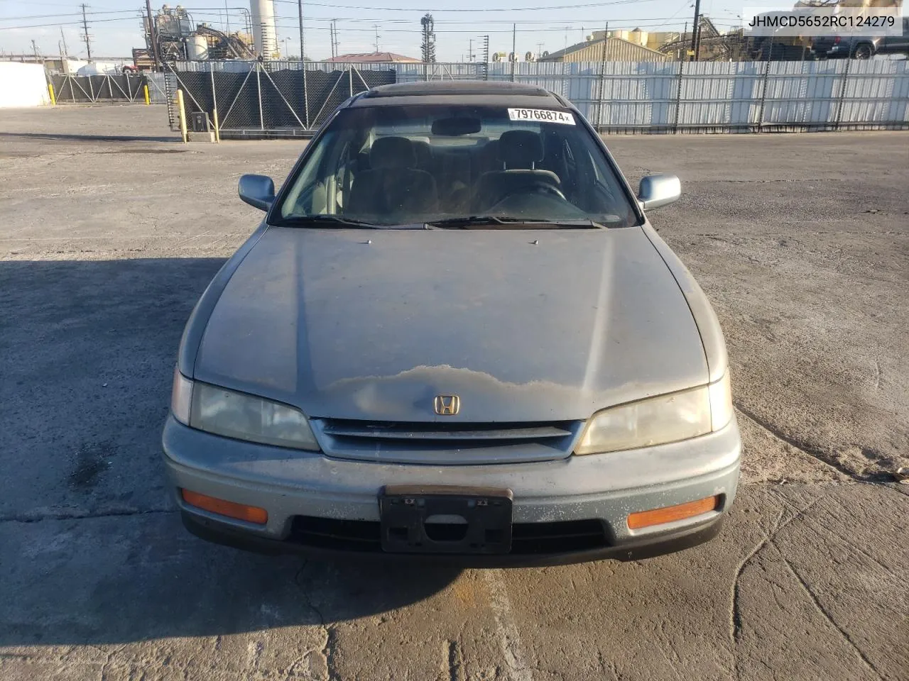 1994 Honda Accord Ex VIN: JHMCD5652RC124279 Lot: 79766874